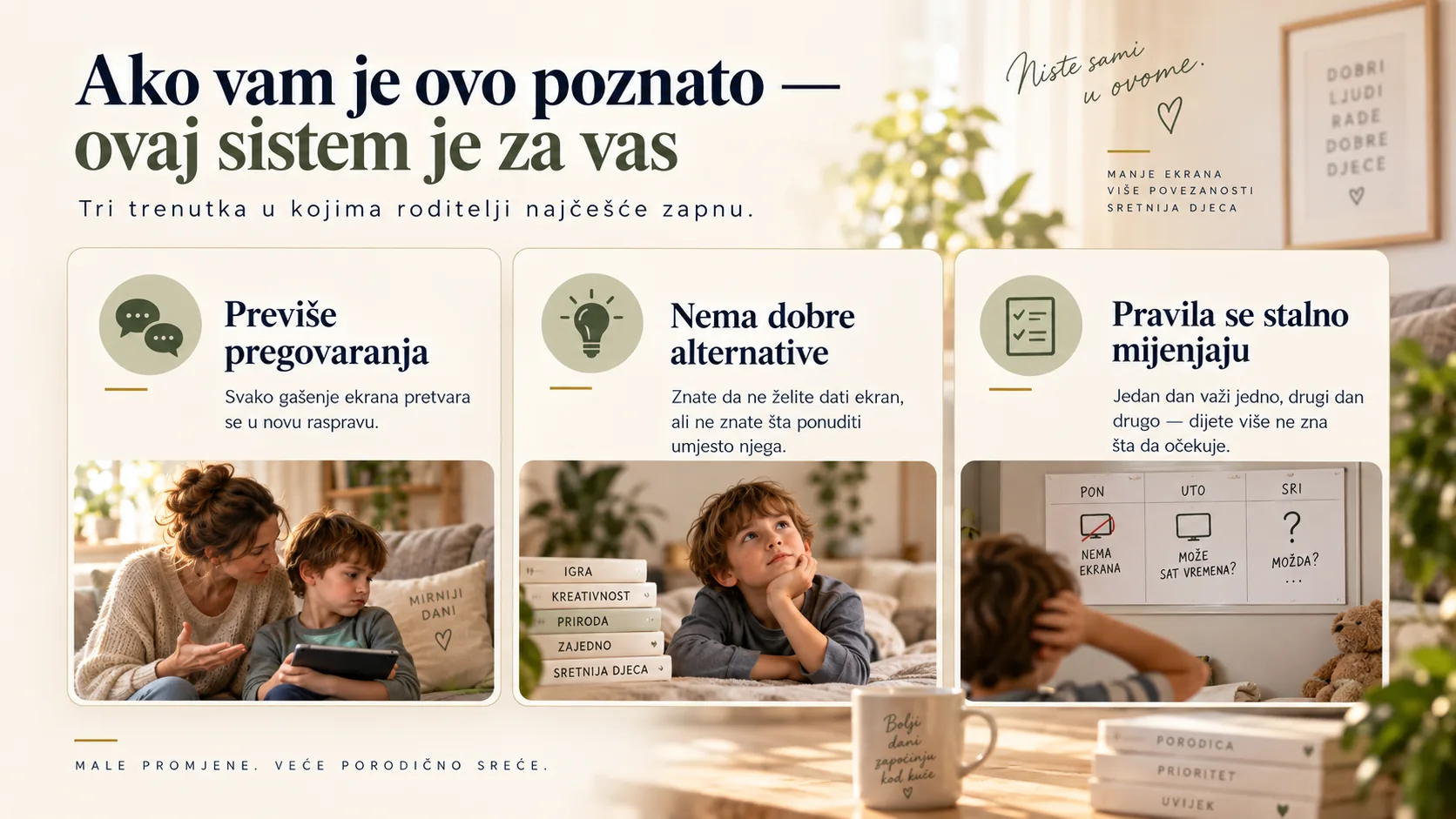Tri najčešća problema roditelja s ekranima